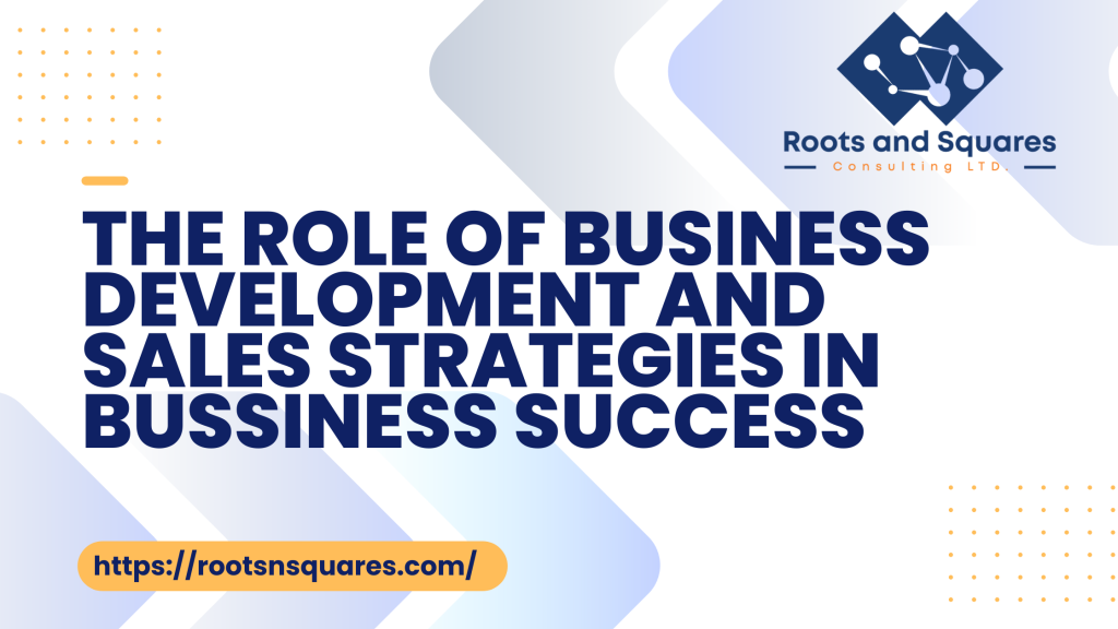 The Role of Business Development and Sales Strategies in Bussiness Success